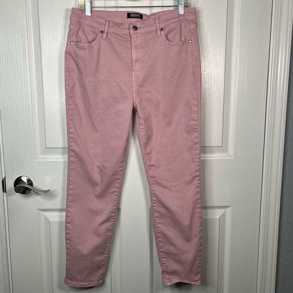 Buffalo David Britton Sz 12 / 32 Havana Pink Colored Jeans - Picture 10 of 10